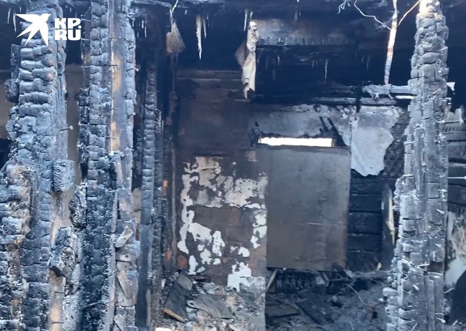     От частного дома остался только остов.  Предоставлено «КП – Владивосток»