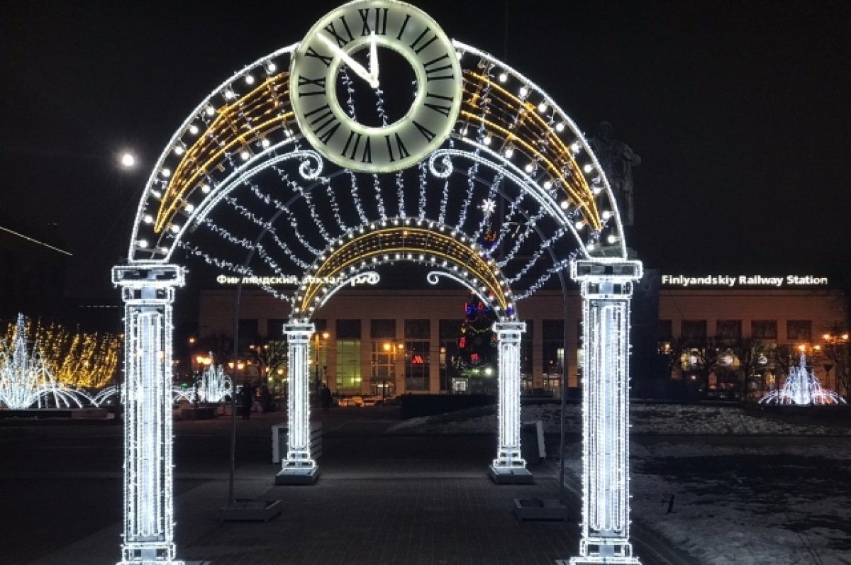    Синоптики обещают +2,2 градуса и свежий ветер на Новый год в Петербурге