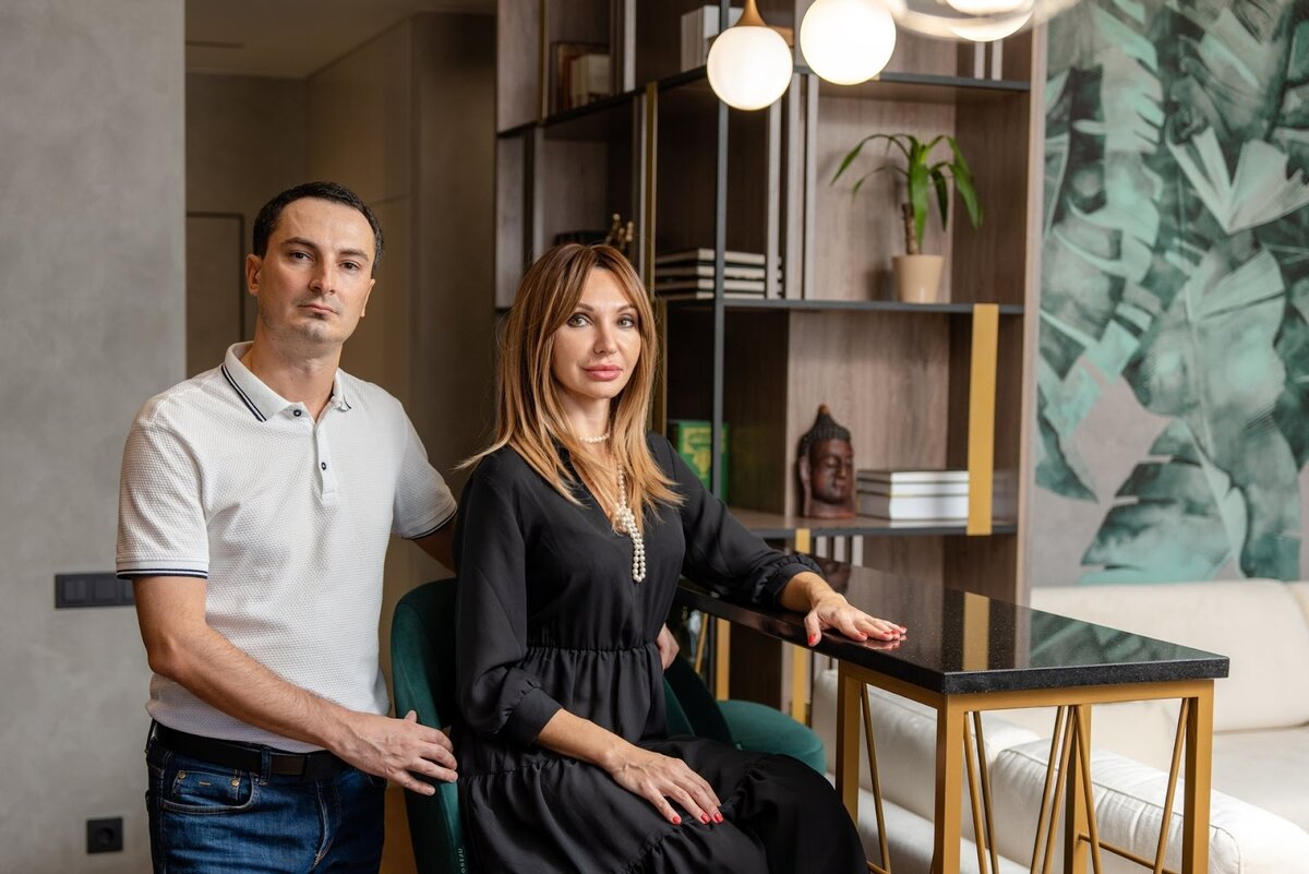 Дизайнеры Галина и Андрей Дульеровы, фото из личного архива