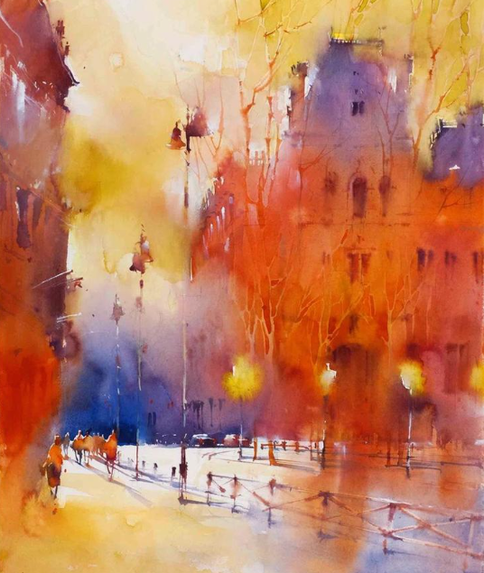 Художница Виктория Пришедько и ее яркие акварельные миры. Трудно поверить, что они написаны не с натуры.