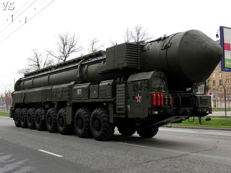 Пусковая установка ракетного комплекса «Тополь-М»