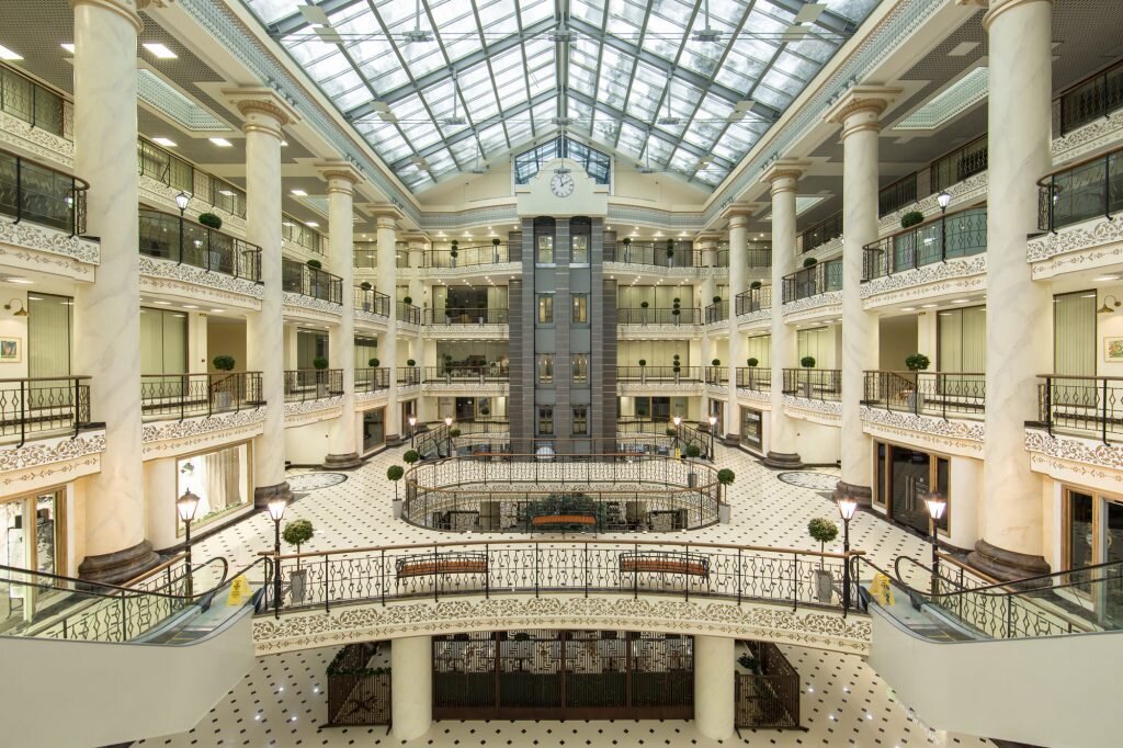 Деловой центр "Преображенский" интерьер, фото с сайта: liteyniy26.ru