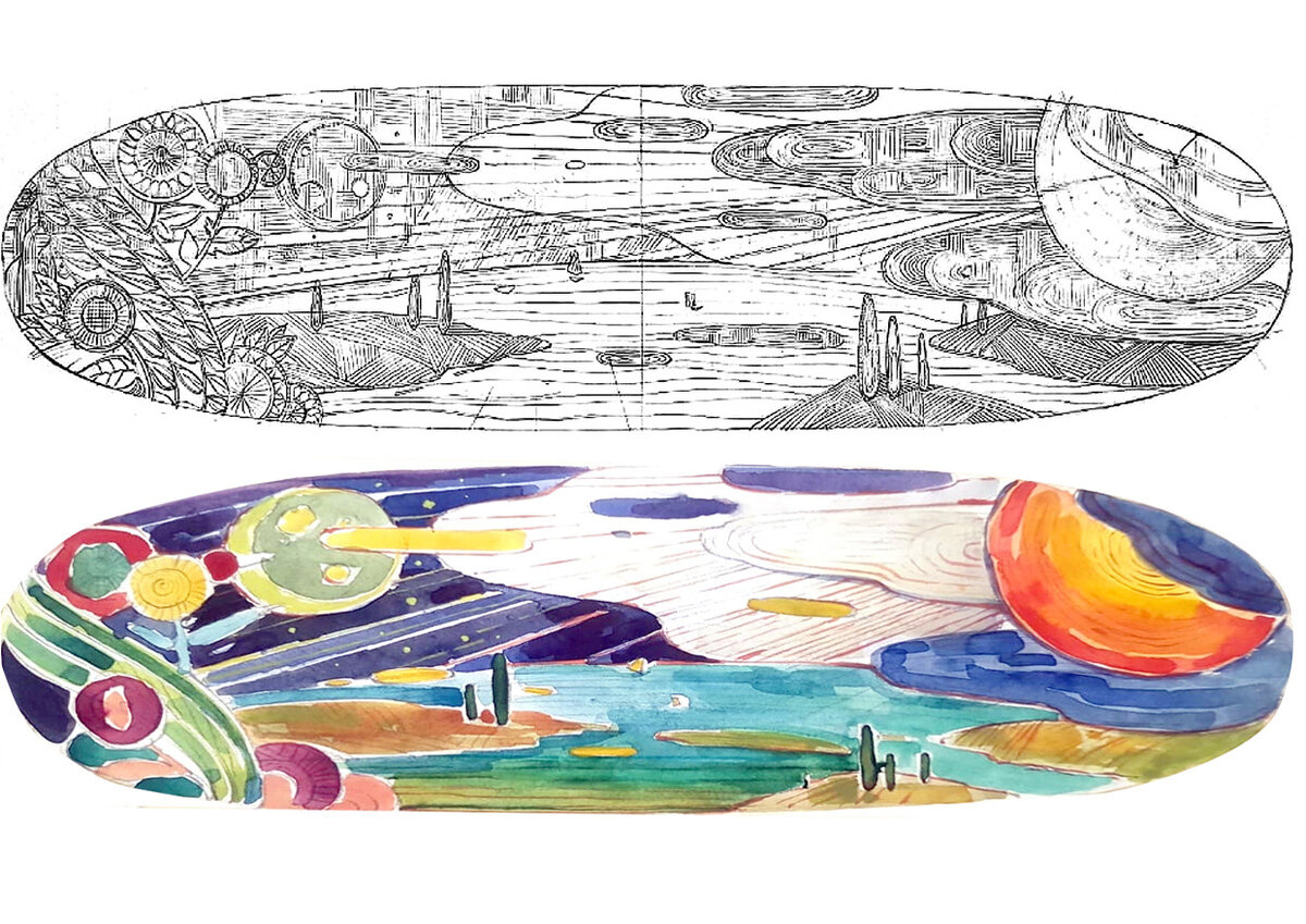 эскиз дизайнера