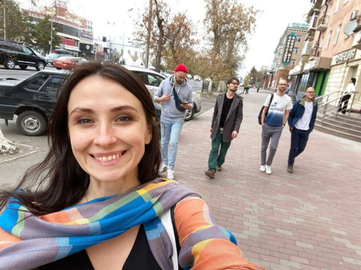    Одно из последних путешествий Елены было в Караганду. Казахстан тепло встретил блогера. Фото: соцсети