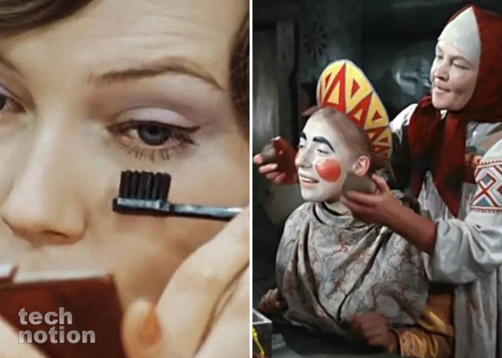 Как советские модницы наводили красоту? / Изображение: дзен-канал technotion