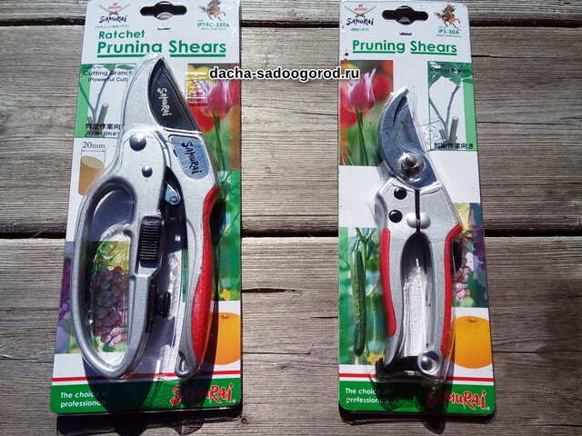 Садовые секаторы Самурай (Япония) от производителя.