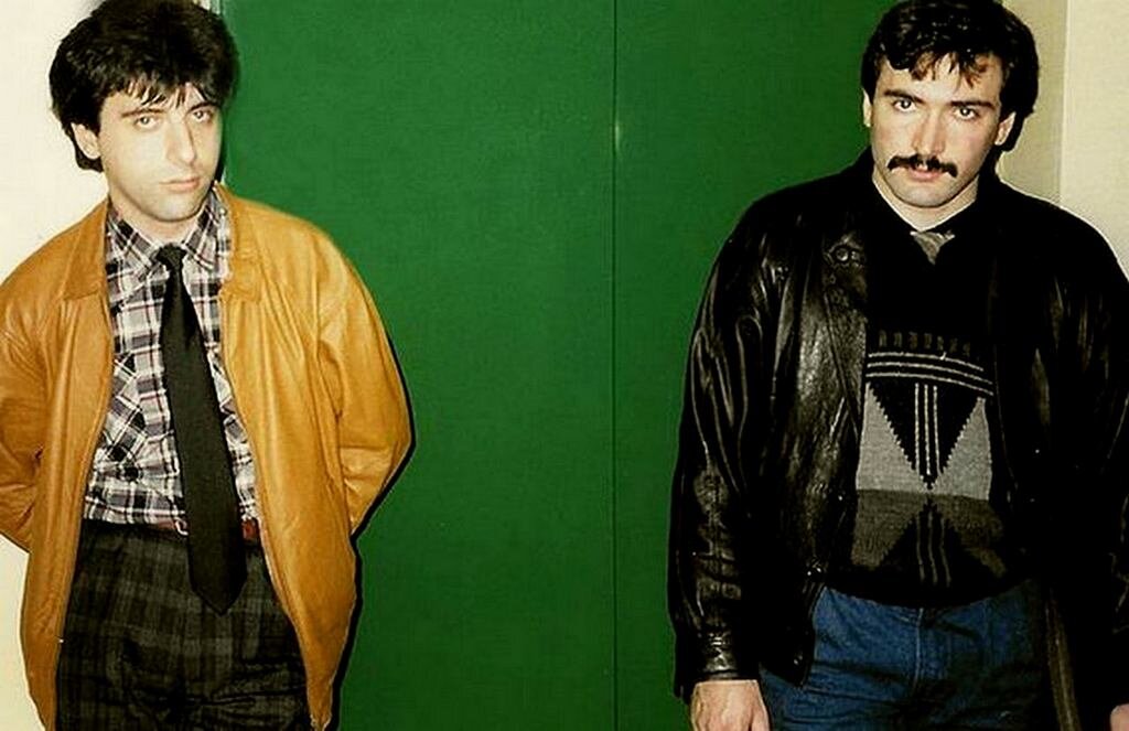 В начале пути...  Леонид Невзлин и Михаил Ходорковский.