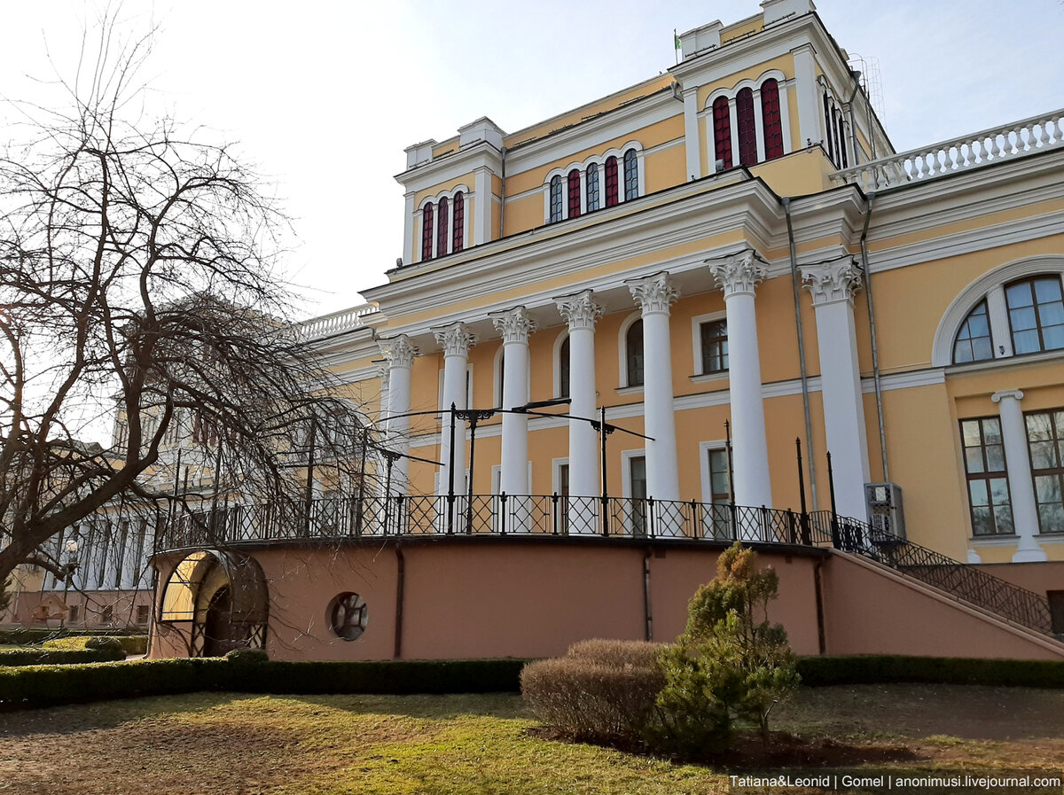 дворец румянцевых и паскевичей в гомеле