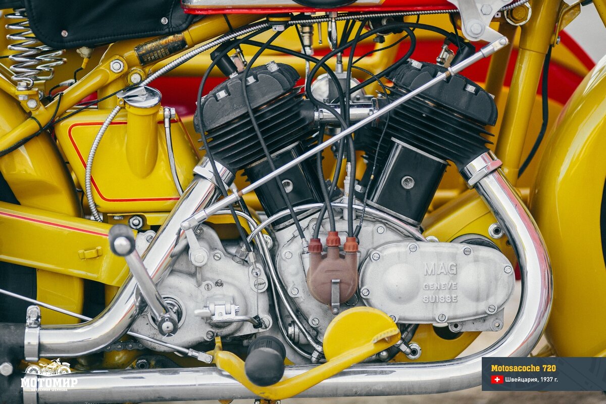 Motosacoche 720 из коллекции "Мотомир Вячеслава Шеянова"