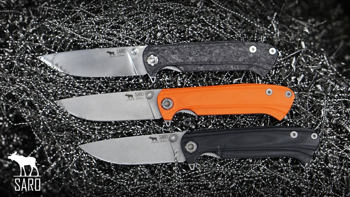 Чиж NEXT будет выпускаться в разных цветах накладок, а так же в варианте Elmax/хаотичный карбон. На ноже используется замок типа "Frame-Lock", это хорошее решение для EDC. Лёгкость и надёжность в сочетании.
 