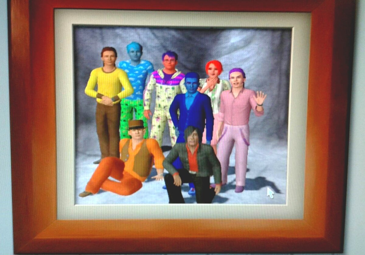 Дружная компания Смешариков