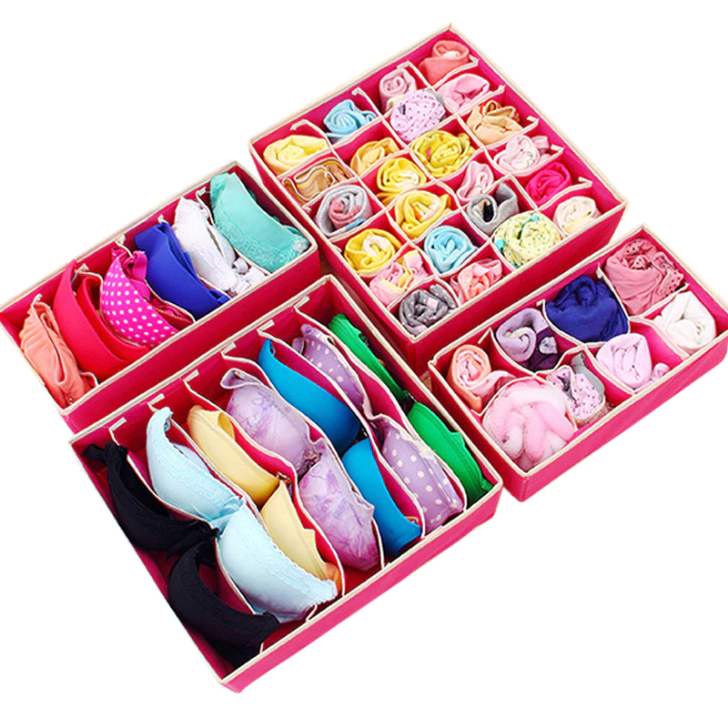 Удобные ящики с разделителями