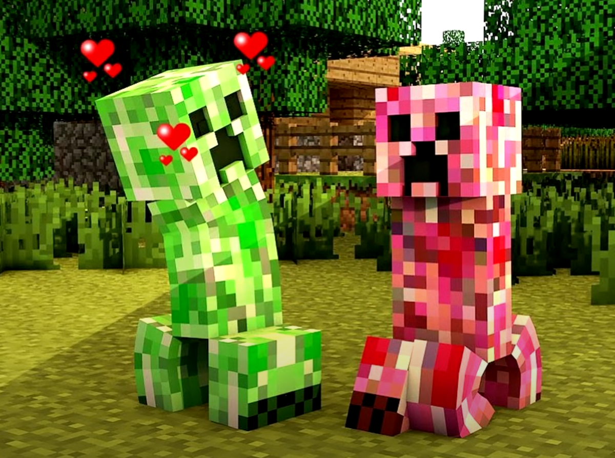 Крипер - самый популярный моб из игры Minecraft