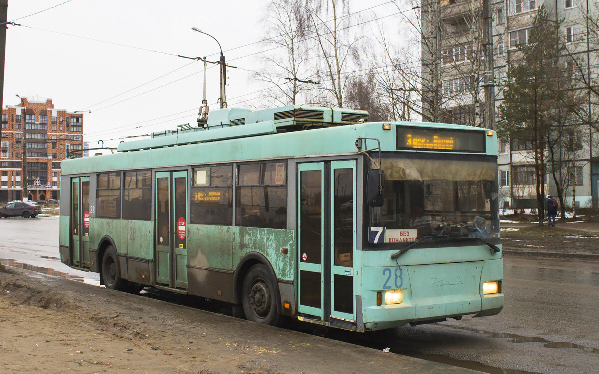 Тролза-5275.05 «Оптима» бортовой номер 28