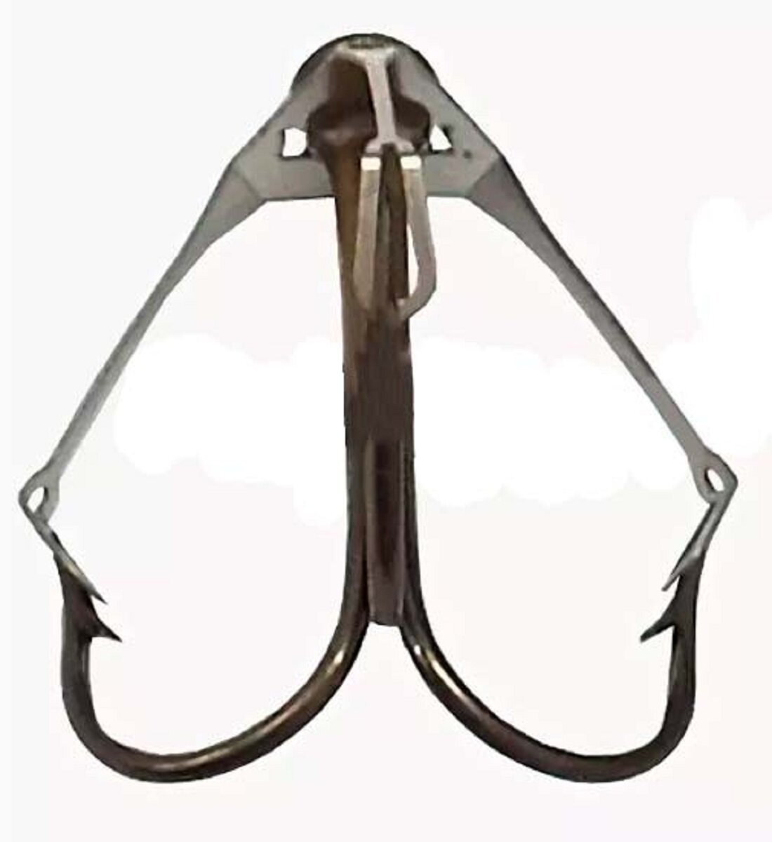             Концы крючков плотно сжаты. Это повышает манёвренность