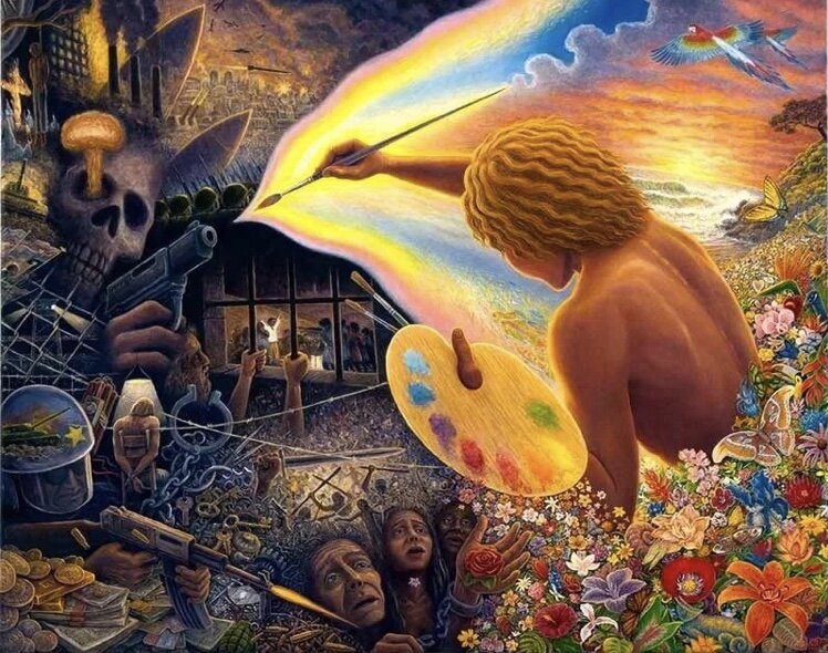 Только вместе мы нарисуем Новый Мир