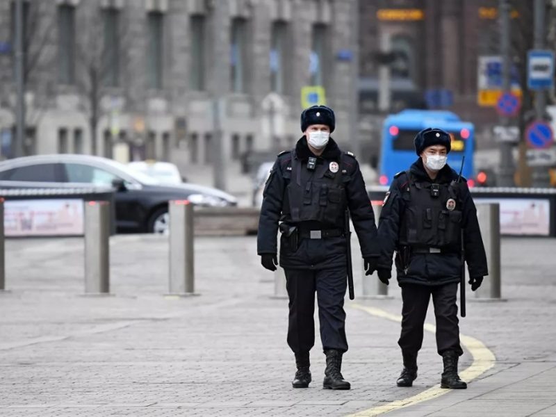 ППолиция в Москве, тоже реальность. Фото из Интернета. 