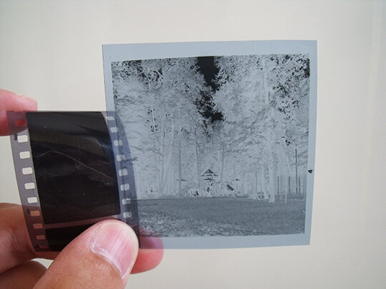  Сравнение пленки 120 тип и 135тип.