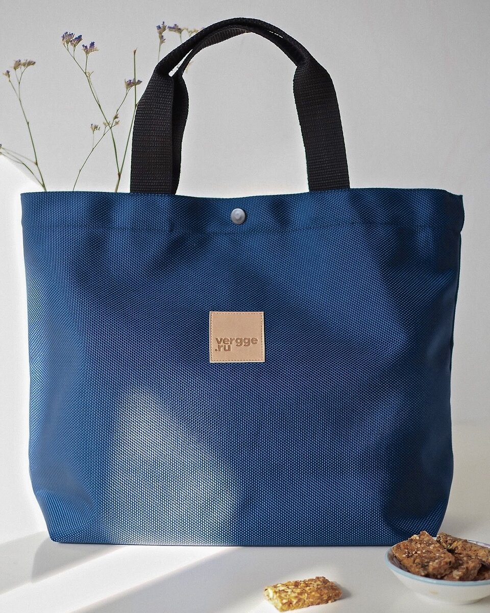 Сумка для обедов Vergge.ru, Модель 202, синяя