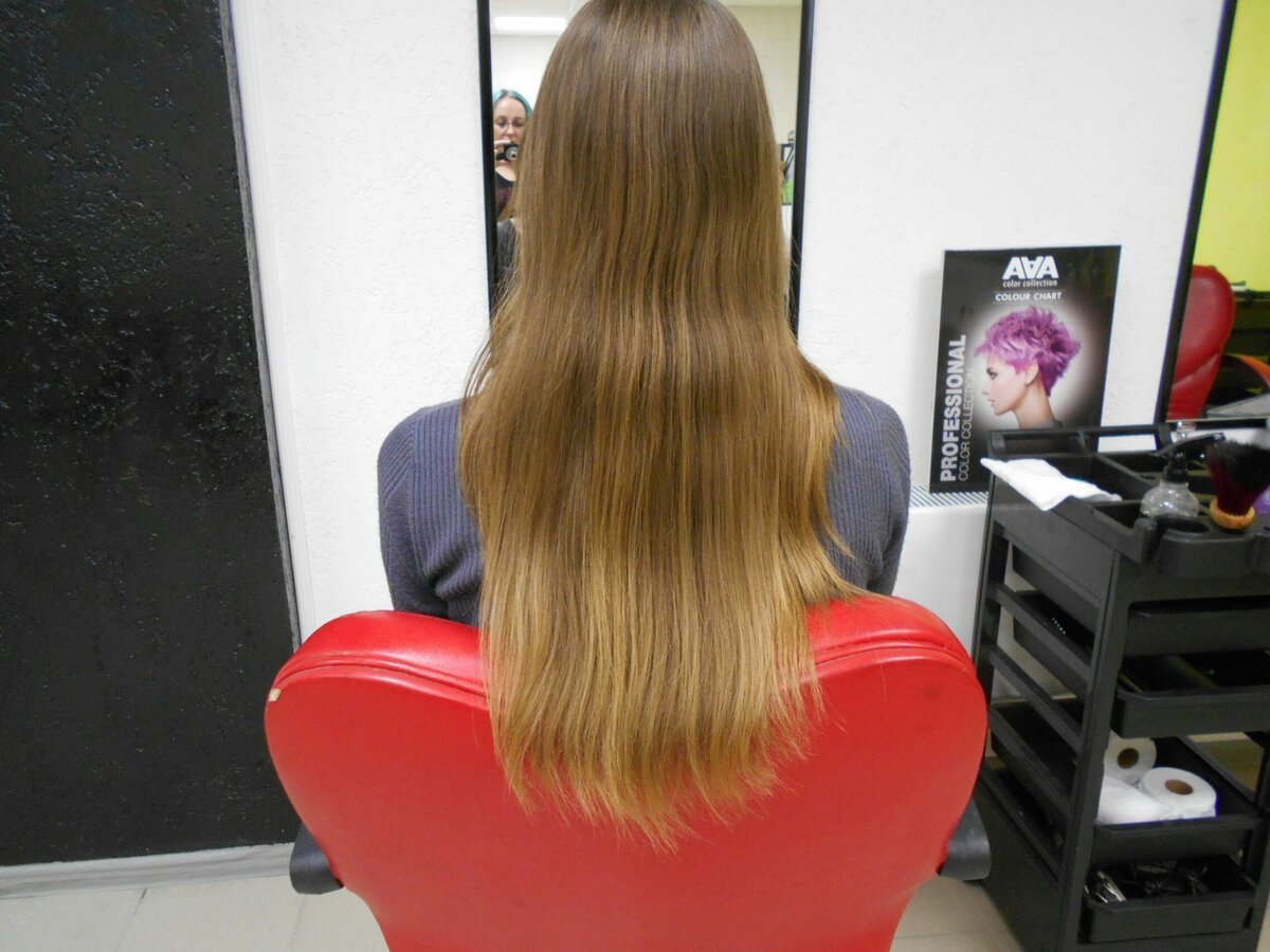 Мои волосы сейчас