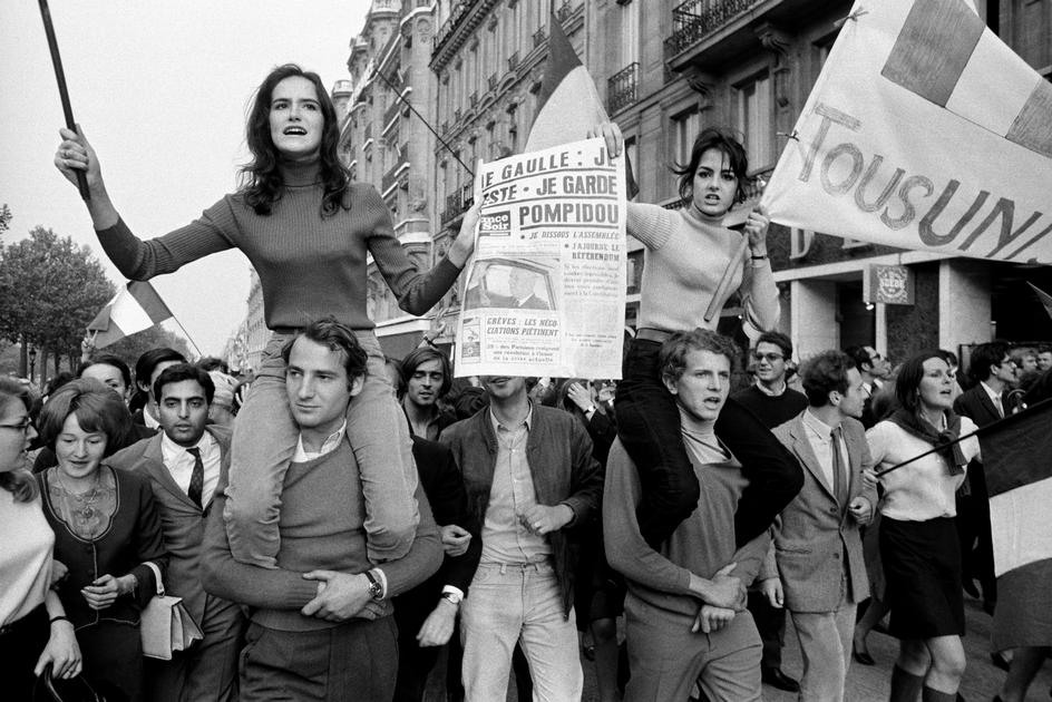 Студенческий бунт в Париже 1968 года