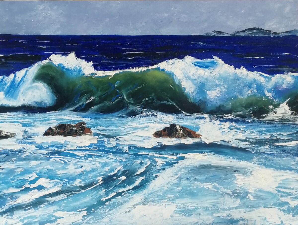 Личное фото. Масло, холст 30х40