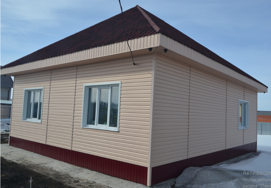 Внешний вид моего дома из газобетона @Горбунов Сергей Канал Самостройщика СТРОЮ САМ.