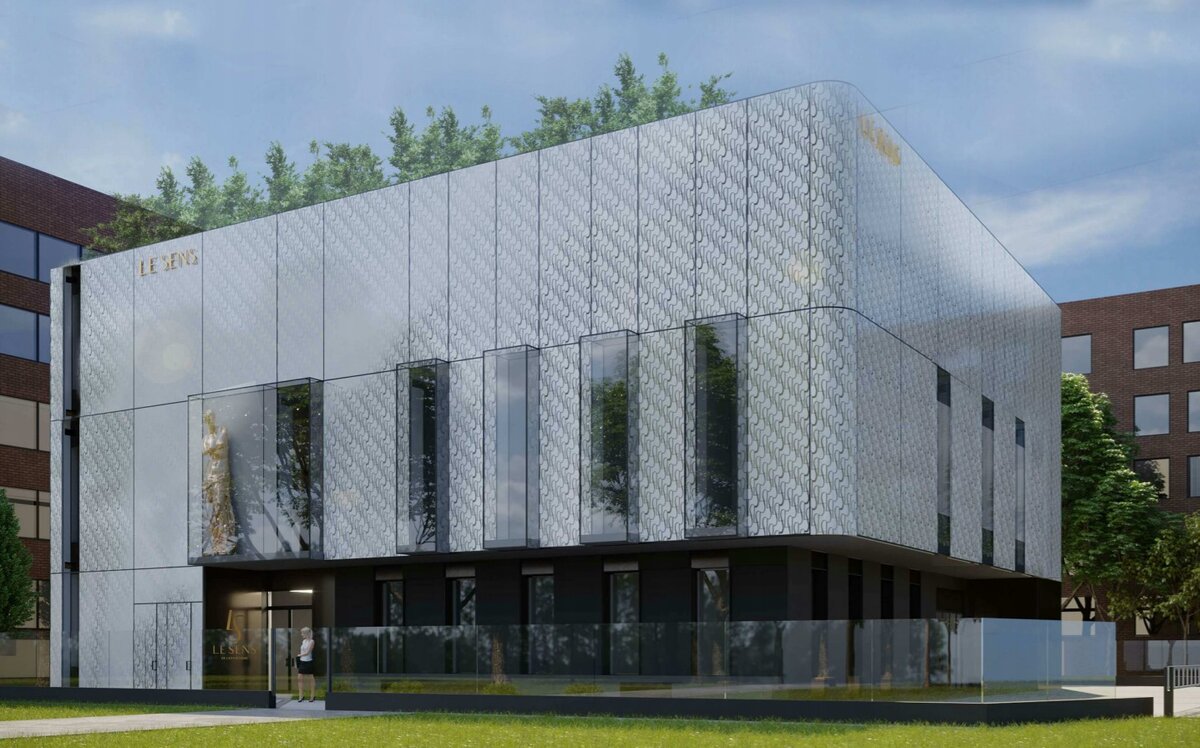 Рендер медицинского центра на Земляном Валу, fsk.ru