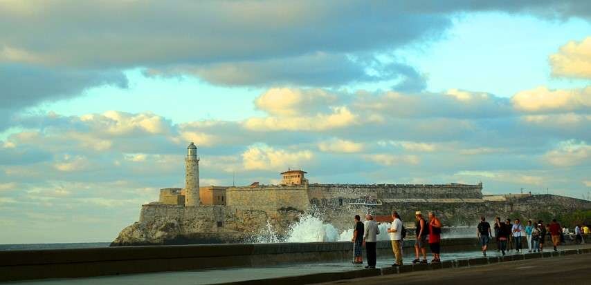 Набережная Гавана "Малекон город Гаваны" 