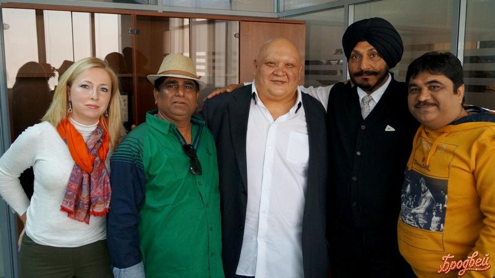                    Фархад Абдраимов, казахстанский актёр с индийскими режиссёрами