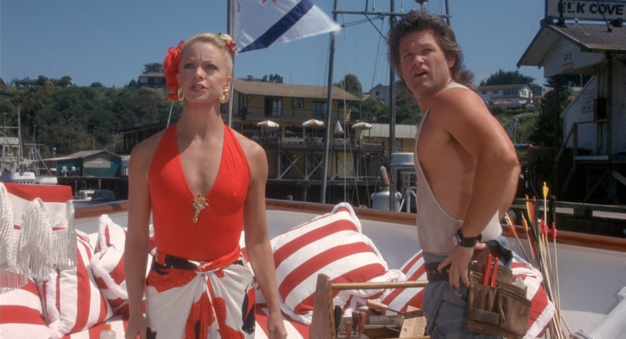 Кадр из фильма "За бортом", 1987 г.