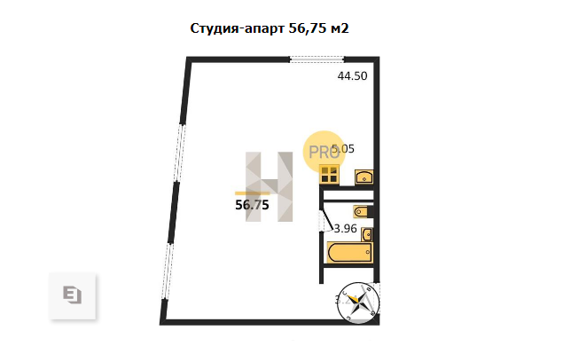 Студия-апарт на Васильевском острове