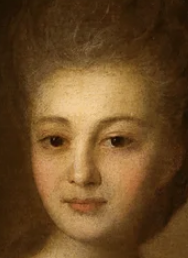 Портрет Струйской. Фрагмент