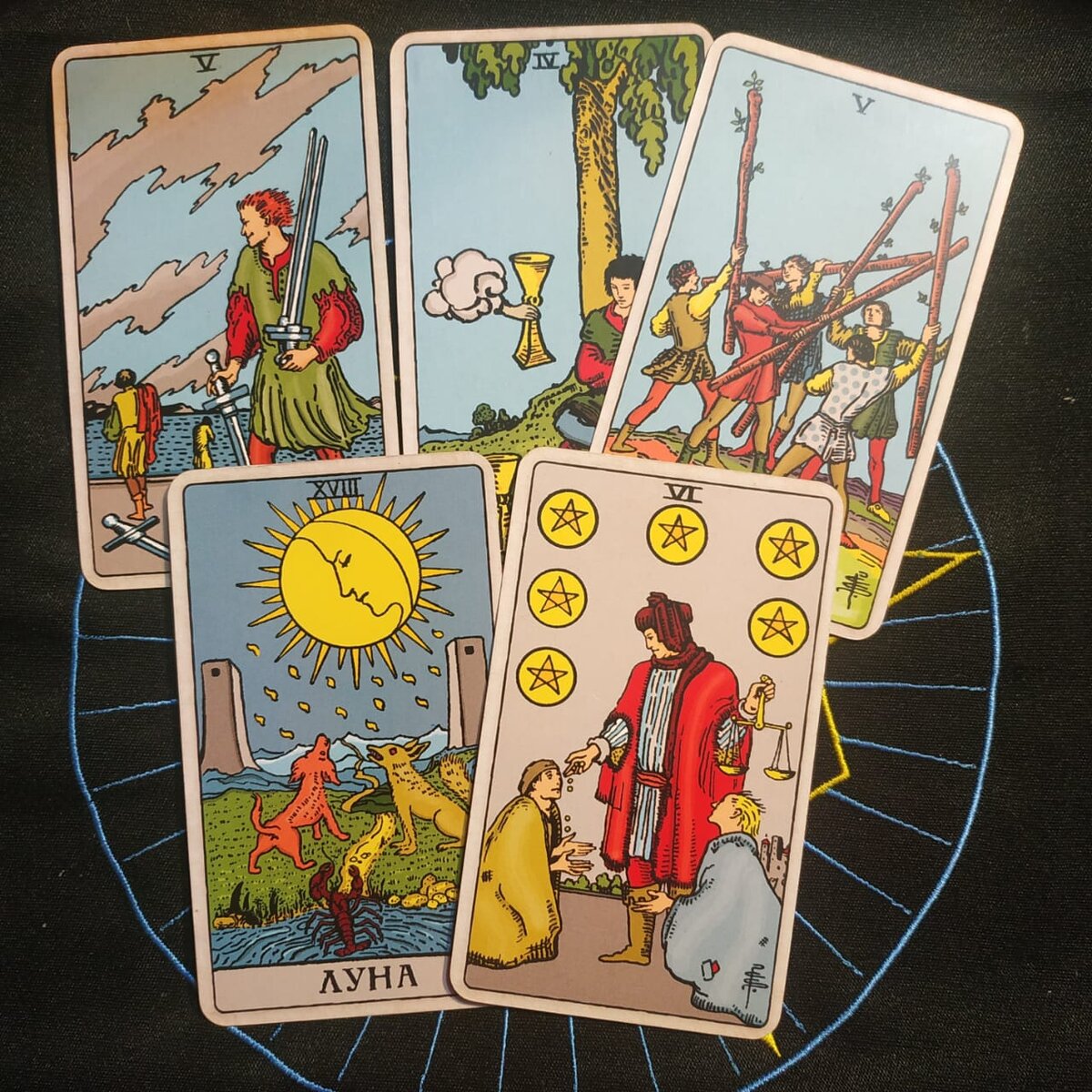 Основные 5 карт.