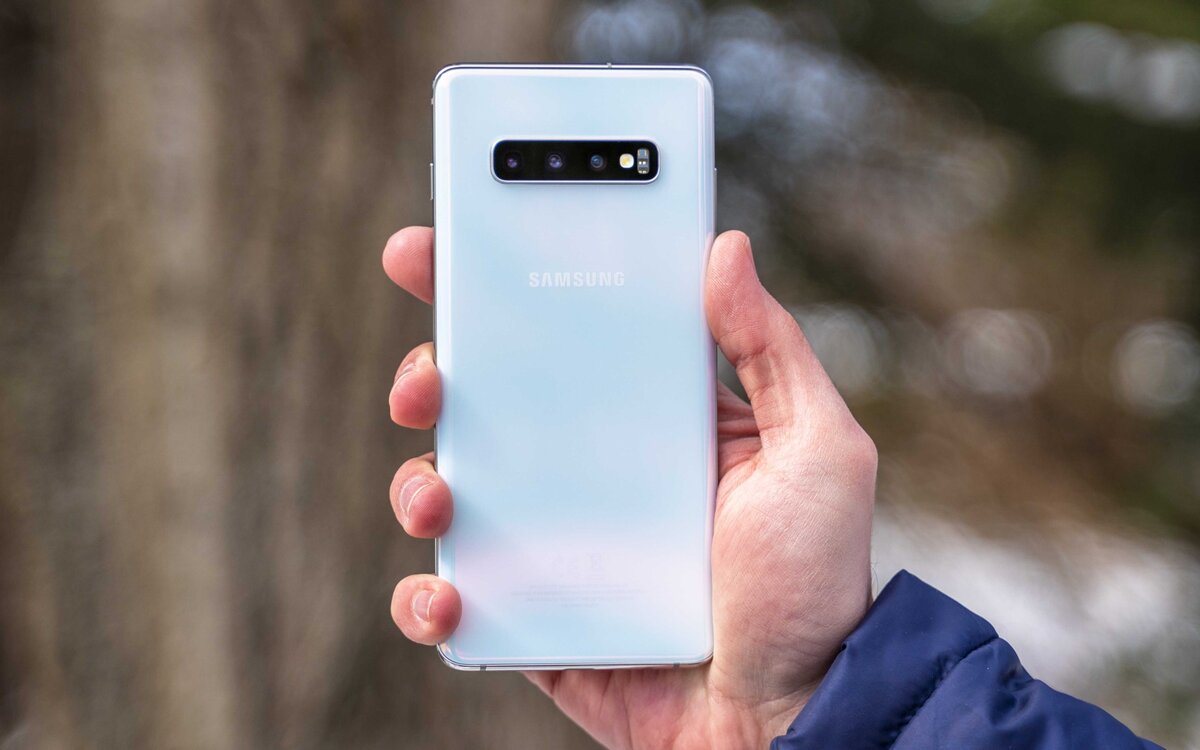 Samsung Galaxy s10 Plus белый