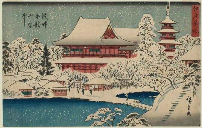 Рисунок Окамото Кидо.