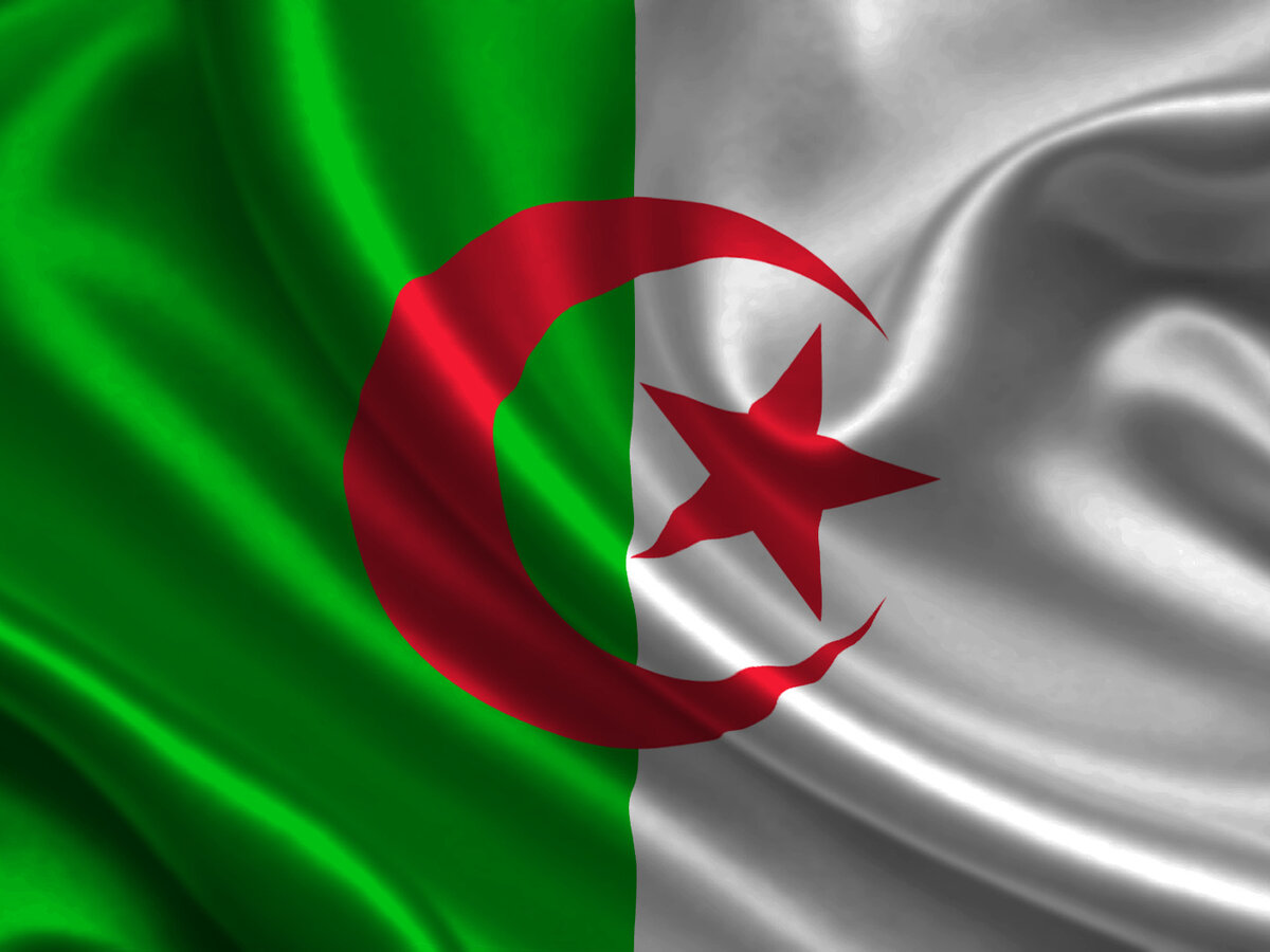 Государственный герб Алжира День национальной независимости | Премиум Фото