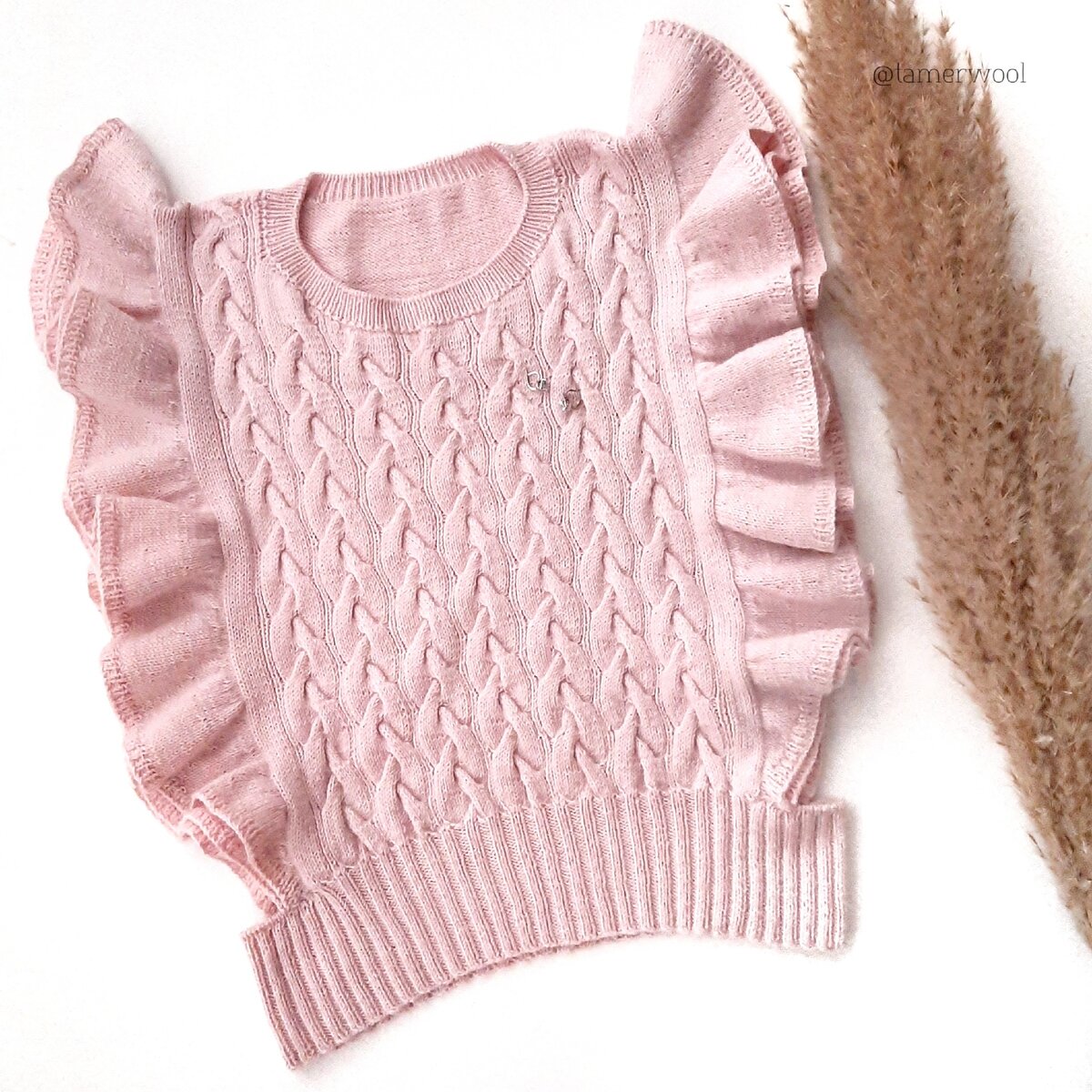 Красивые кашемирчики в необычной модели. Воланы окрыляют!