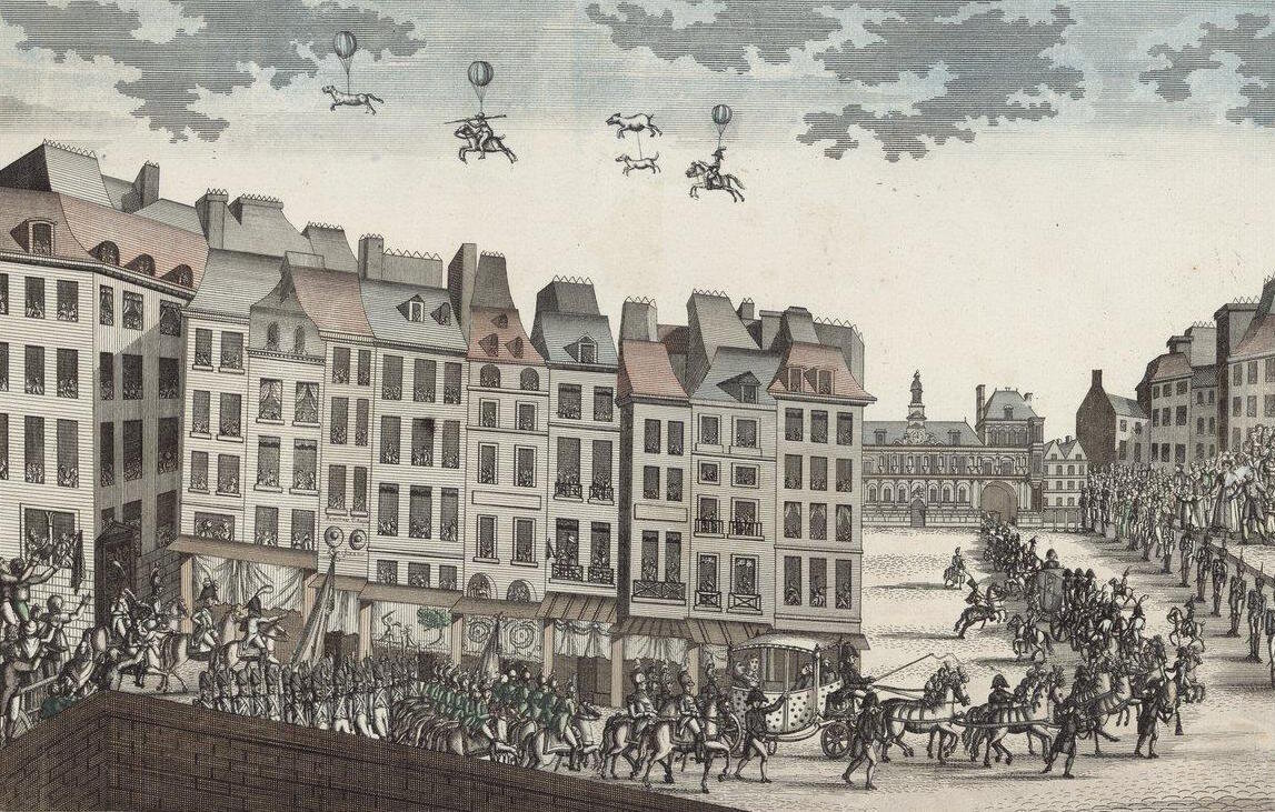 Праздник, устроенный Парижем в честь Людовика XVIII 29 августа 1814 года
© Bibliothèque nationale de France