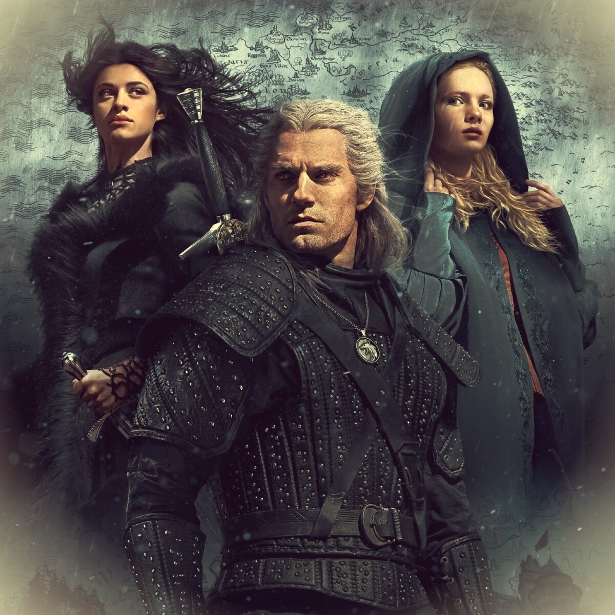 кадр из сериала "Ведьмак"