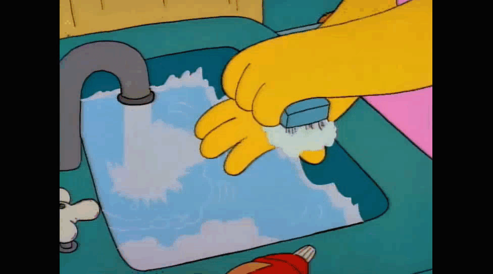 Надпись "Безумный" (да-да, знаю, что тут значение "душевнобольной", я просто делаю отсылку к заголовку :P) //Симпсоны (The Simpsons), s03e01 © 20th Century Fox Film Corporation