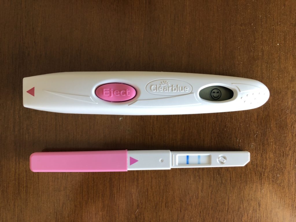 Положительный тест на овуляцию