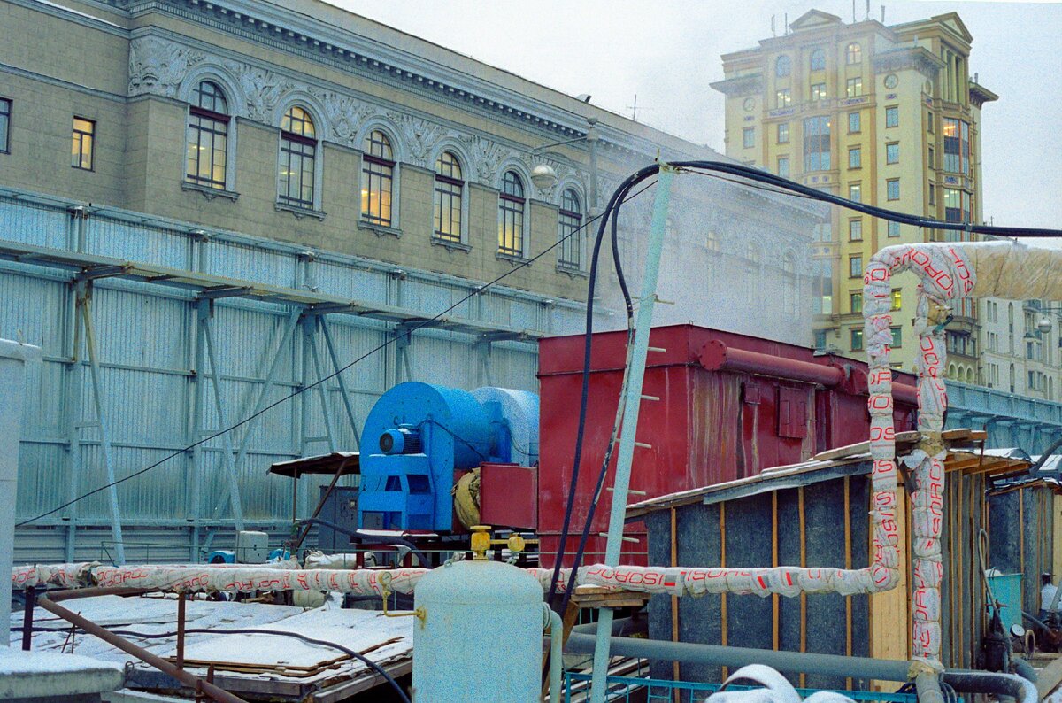 Парит градирня!