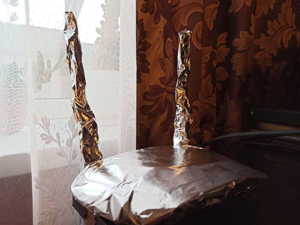 Роутер в фольге - первый шаг к пожару