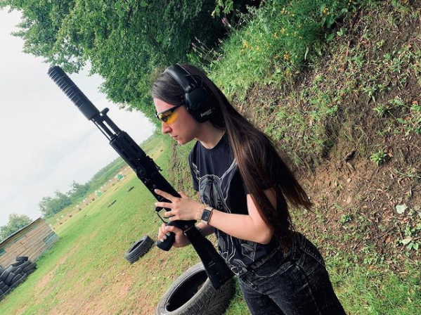 Полигон Алабино, Сайга 5.45, футболка BEASTMODE Оружейная Культура