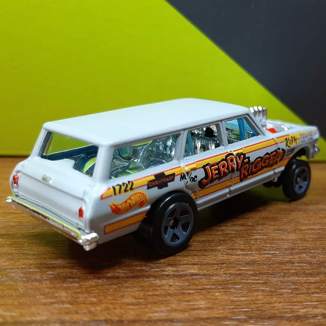 Доработанный Chevrolet 1964 Nova Wagon Gasser Drag Racing Hot Wheels |  lionstories | Дзен