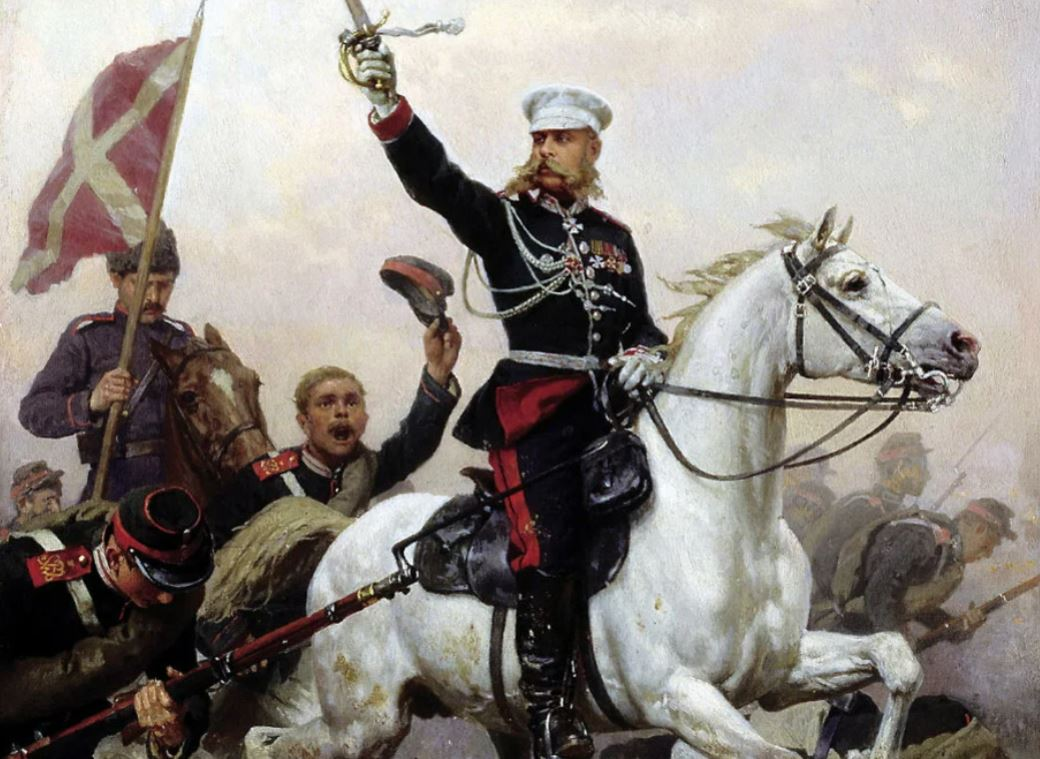 Скобелев в 1877. Генерал м д Скобелев на коне. Скобелев 1877 1878