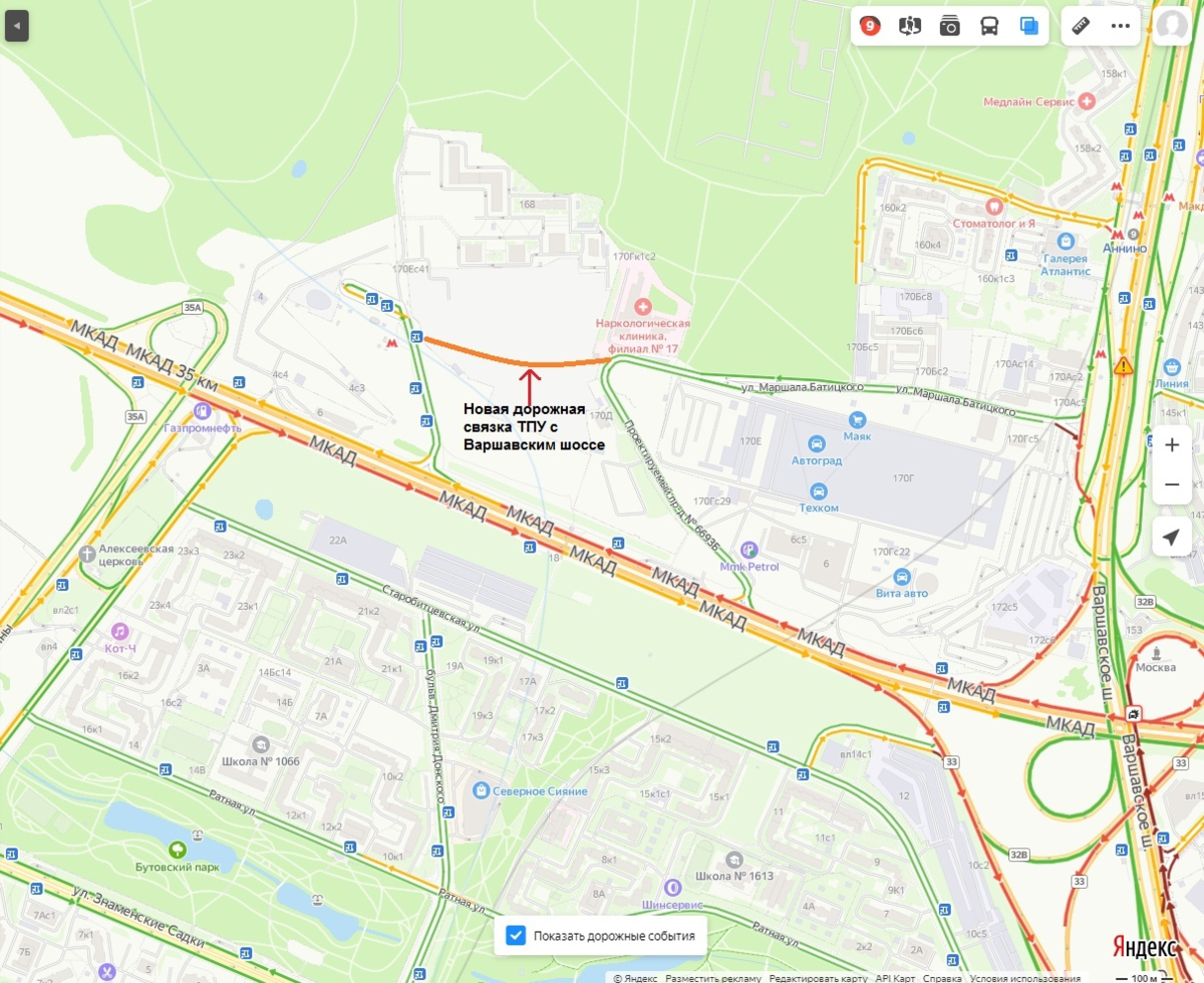 Карта москвы лесопарковая