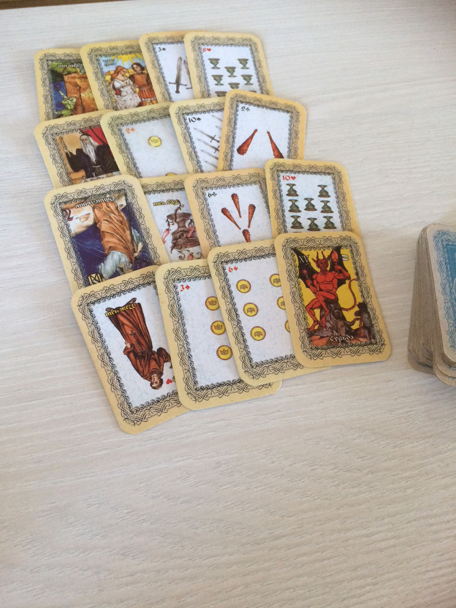 Фото расклада 