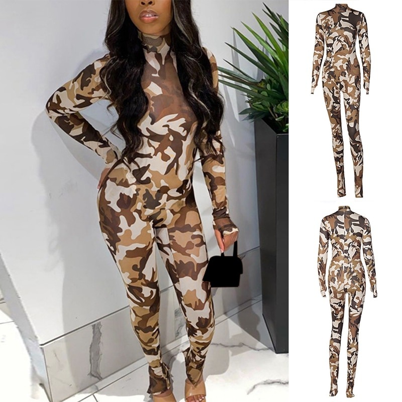 Комбинезон женский камуфляж